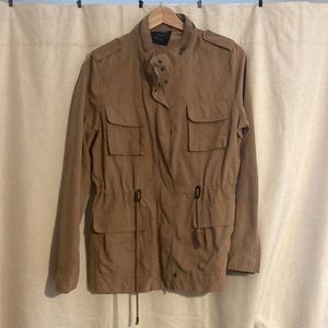 Love Tree//Lightweight camel colored utility Jacket